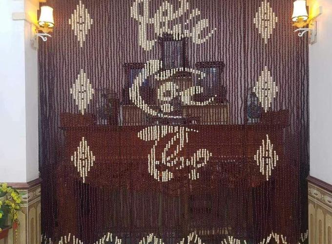 Rèm hạt gỗ giá rẻ