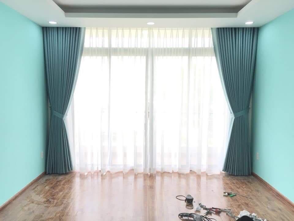 rèm vải cản sáng giá rẻ