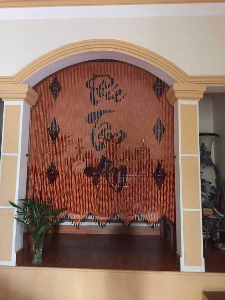 rèm hạt gỗ giá rẻ