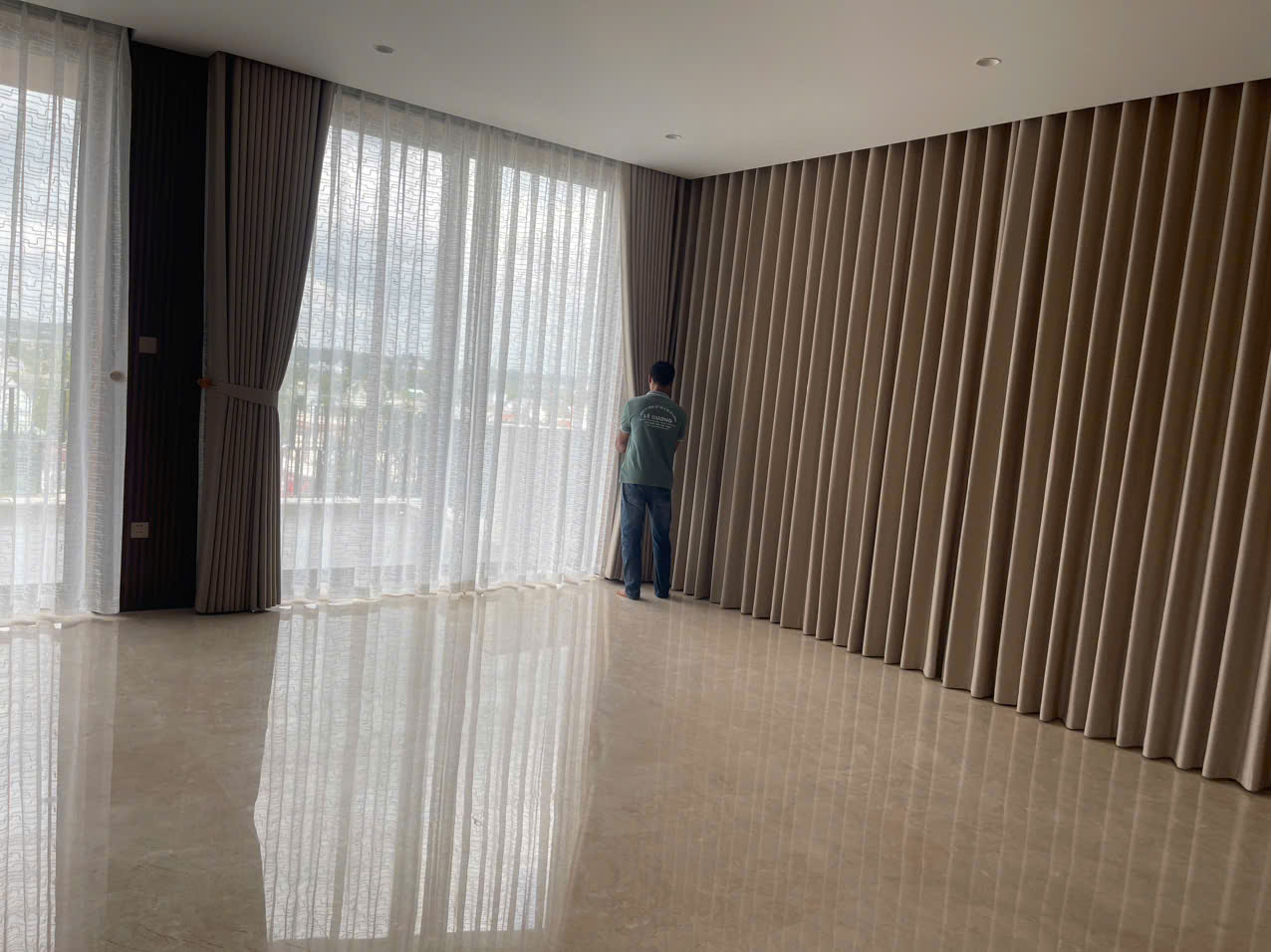 rèm cửa căn hộ quận 10