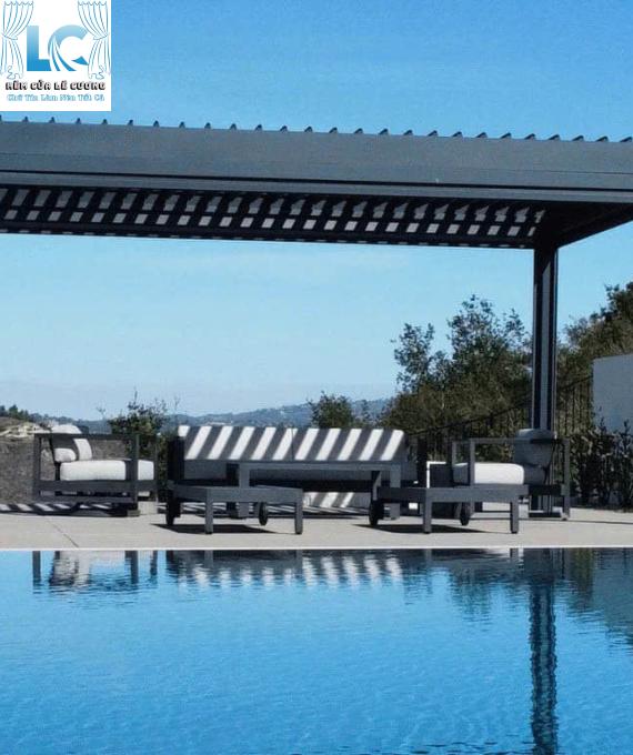 MÁI NHÔM PERGOLA 