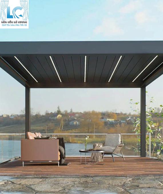 MÁI NHÔM PERGOLA M02