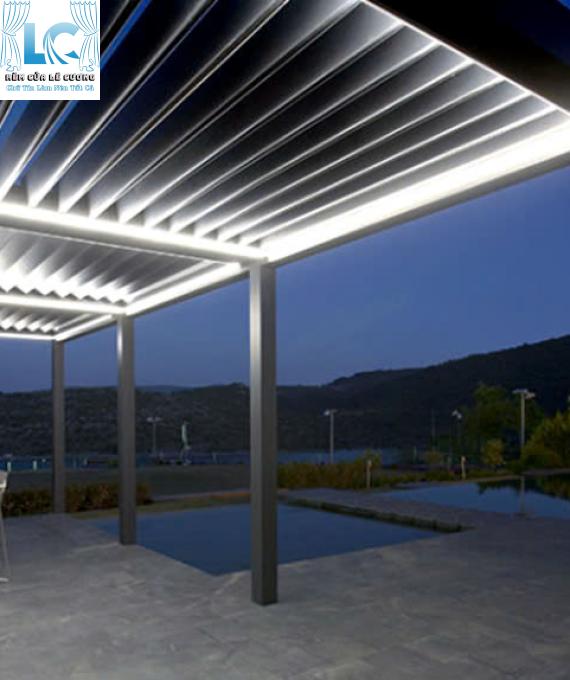 MÁI NHÔM PERGOLA M03